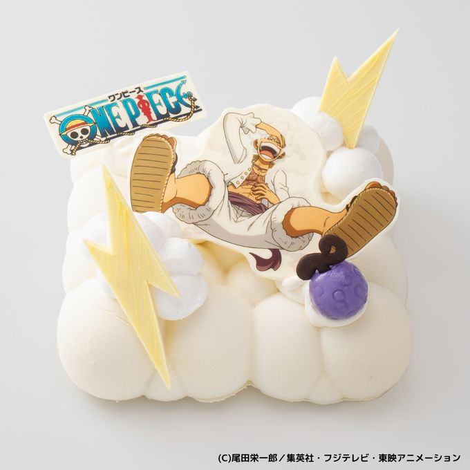『ONE PIECE』ギア5ケーキ（パティスリーAile） | Cake.jp