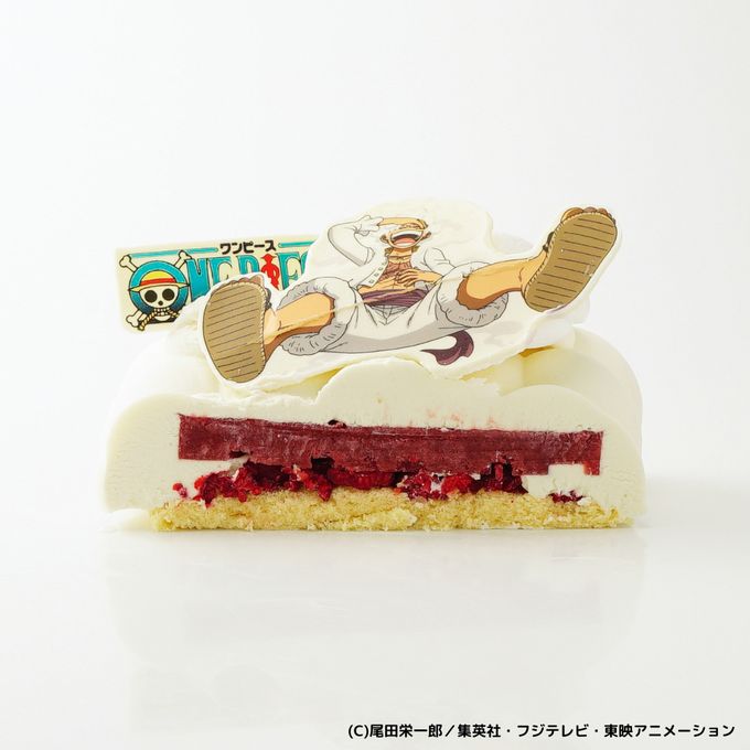 『ONE PIECE』ギア5ケーキ（パティスリーAile） | Cake.jp