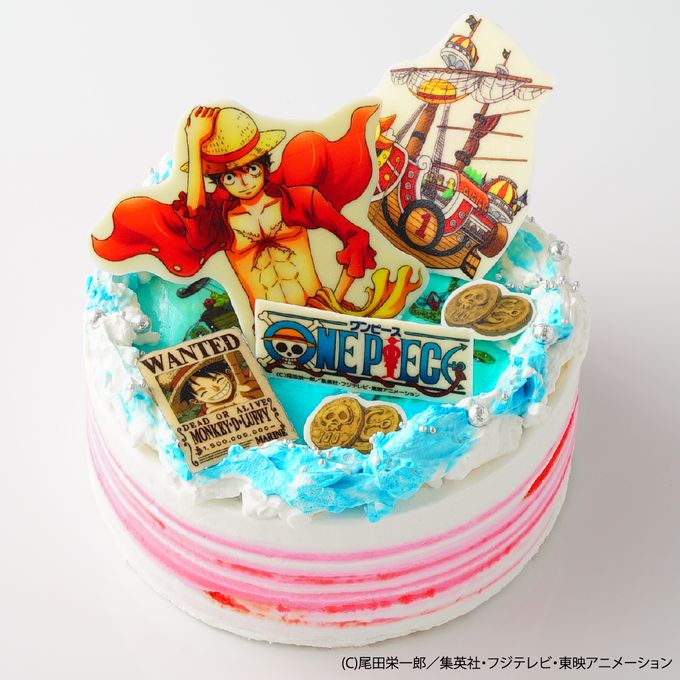 【公式】『ワンピース』ルフィ オリジナルケーキ（blanctigre〜due〜） | Cake.jp