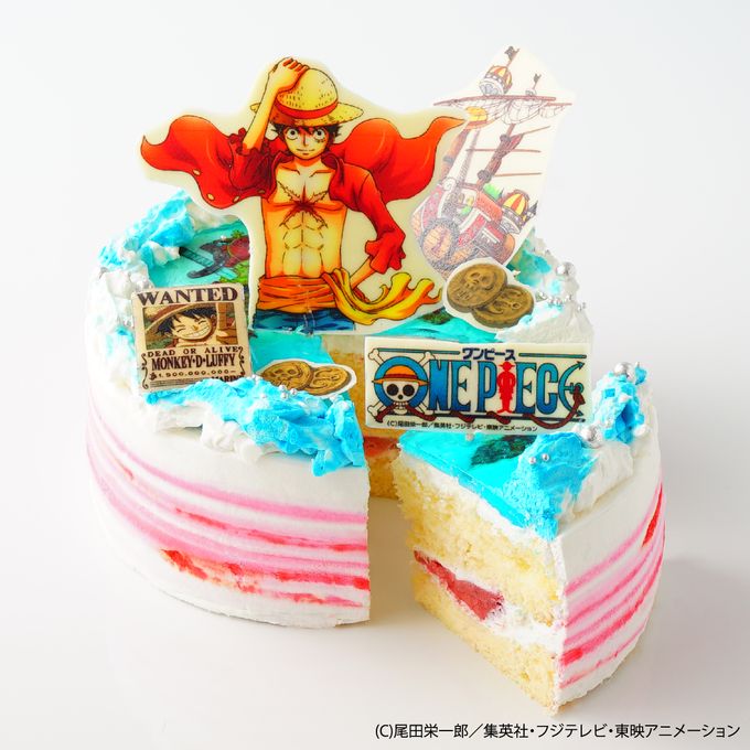 【公式】『ワンピース』ルフィ オリジナルケーキ（blanctigre〜due〜） | Cake.jp