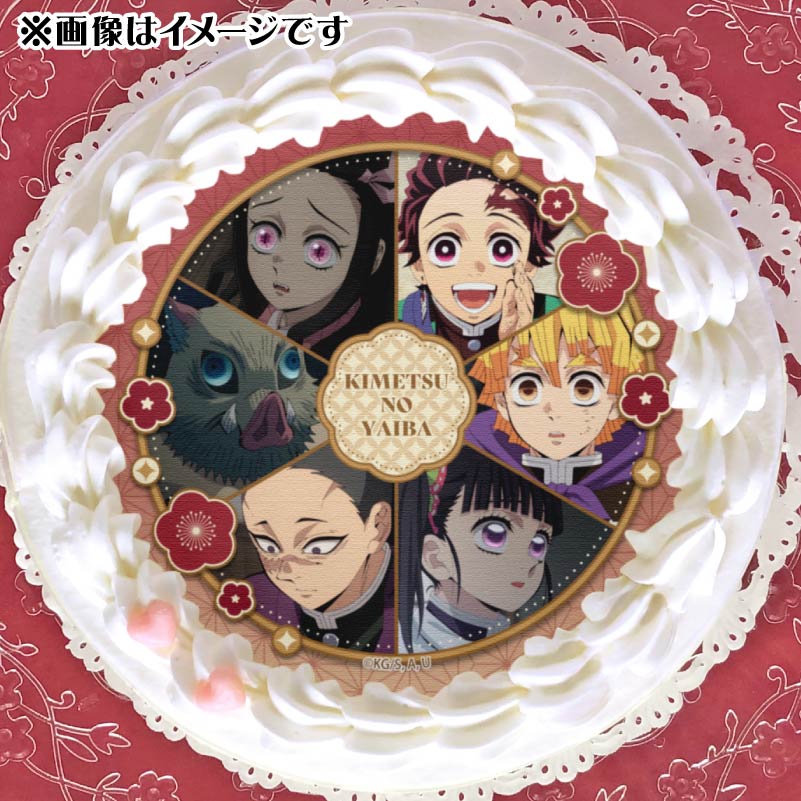 プリケーキ2025 炭治郎,禰豆子,善逸,伊之助,カナヲ,玄弥(プリケーキ)鬼滅の刃