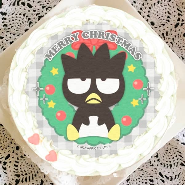 2025年 サンリオクリスマスプリケーキ バッドばつ丸 プリロール