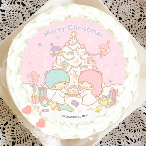 2025年 サンリオクリスマスプリケーキ リトルツインスターズ プリロール