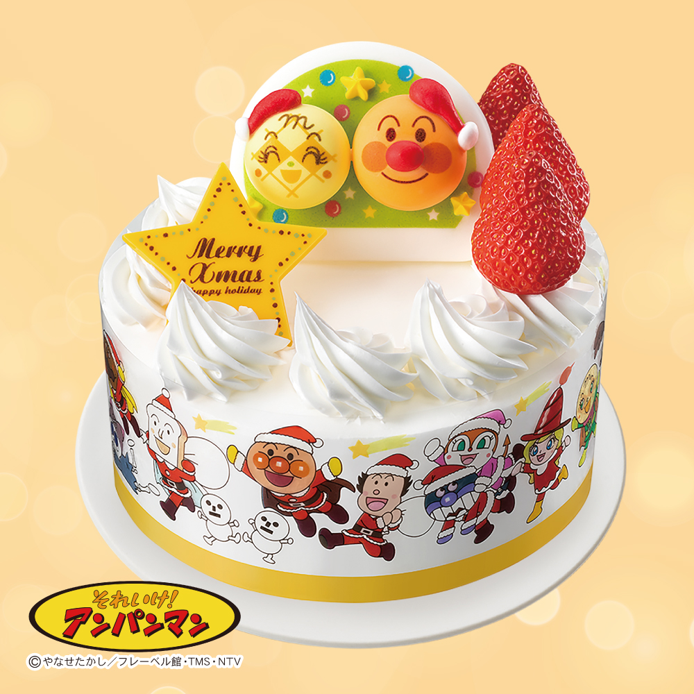 アンパンマンケーキ 2025年 クリスマスケーキ