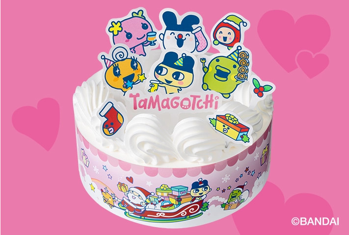 クリスマス キャラクターケーキ 4号(たまごっち)