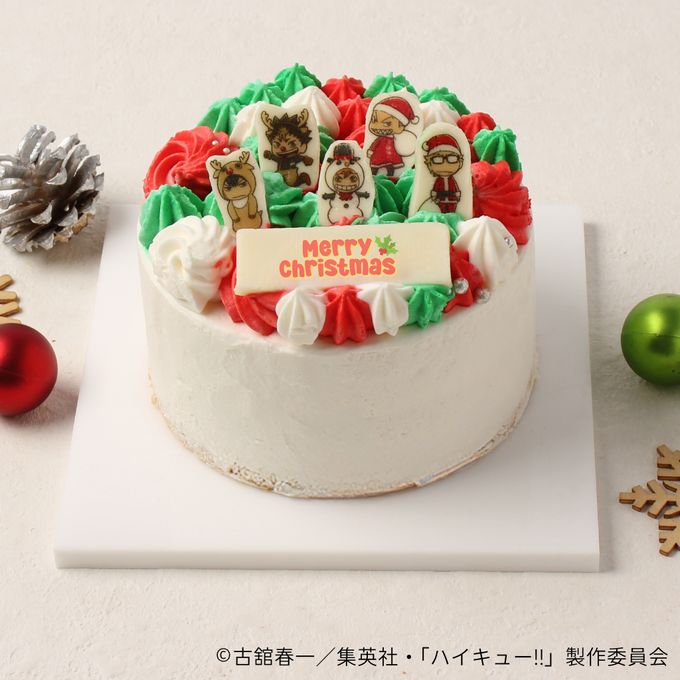 【ハイキュー!!】烏野高校 クリスマスケーキ Cake.jp